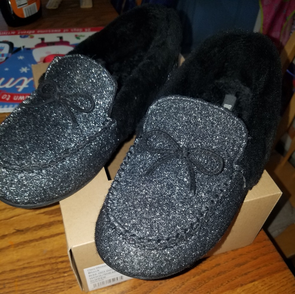 Fitflop Clara Glimmerwool and Fitflop Chrissie